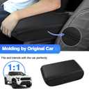 Autorder Center Console Cover for 2024 2025 2026 Toyota Tacoma Accessories Armrest Cover Anti-Scratch Middle Console Pad Leather Armrest Protector