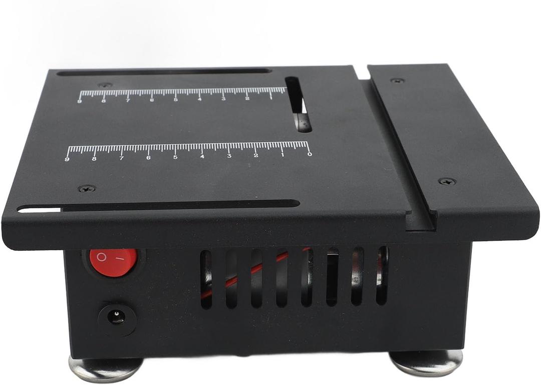 Mini Table Saw 100W Thickness Angle Adjustable High Accuracy Desktop Electric Saw Cutter