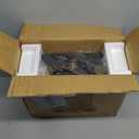 Vinyl Record Player 3-Speed Bluetooth Suitcase Portable Belt-Driven Record Player with Built-in Speakers RCA Line Out AUX in Headphone Jack Vintage Turntable (Black)