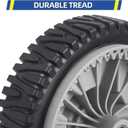 GICOOL 583719501 194231X460 Front Drive Wheels, 8 Inch Wheels Fit for Craftsman Husqvarna & HU Self Propelled Lawn Mower, Pack of 2