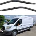 Window Visors Rain Guards Shield for Ford Transit 2014-2025, Out-Channel Window Vent Wind Deflectors Visors Shades for 14-25 Transit