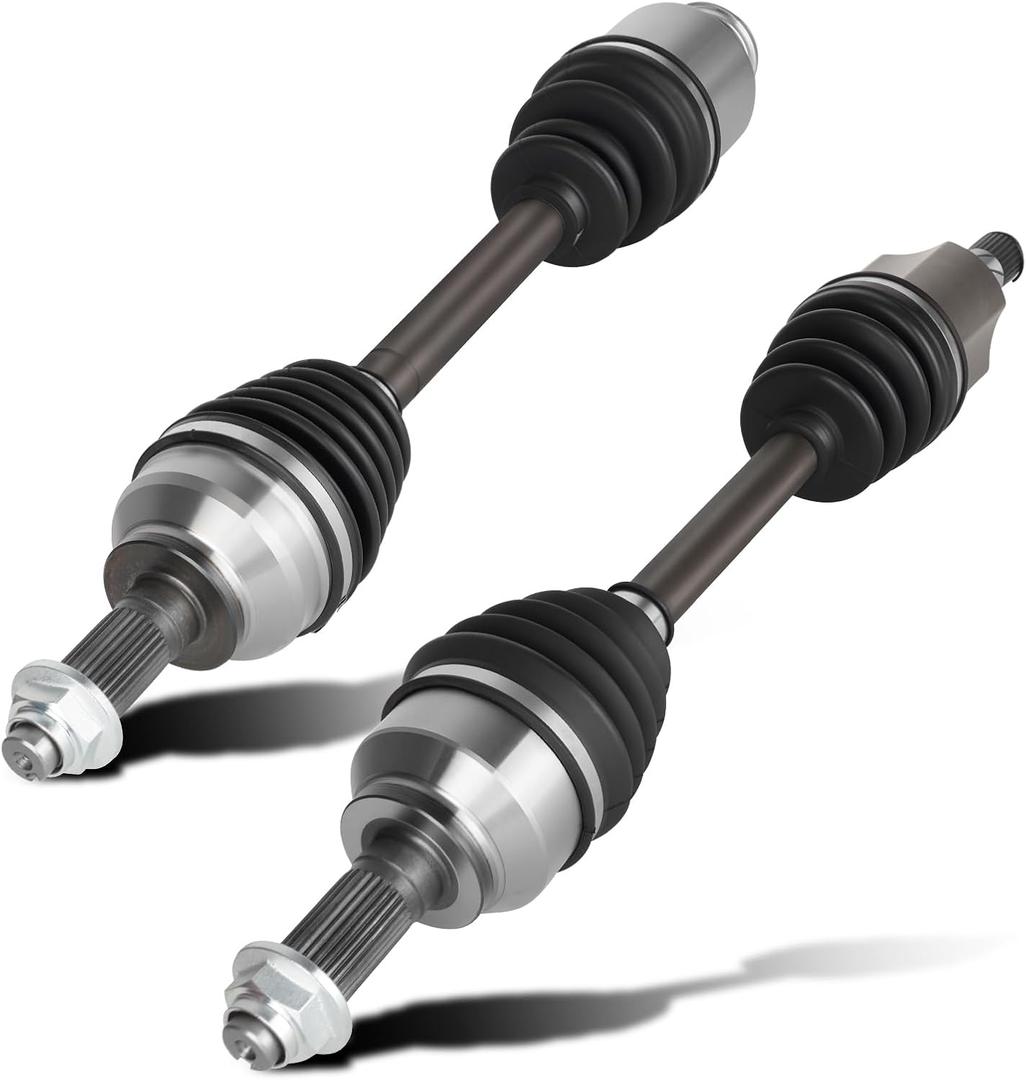 Pair (2) Front CV Axle Shaft Assembly fits for Mazda 3 2005(From 01/06/2005) for 2005-2013(Manual Trans Only), for Mazda 5 2006-2010 & 2012-2015 (Manual Trans Only) 2.3L 2.5L, Left and Right Side