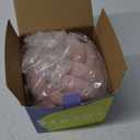 Sioloc Soft Knot Ball Pillows,Round Throw Pillow Cushion Home Decoration Plush Pillow,Throw Knotted Pillow Handmade Round Plush Pillow7.8inches,Blush (Small (Pack of 1))