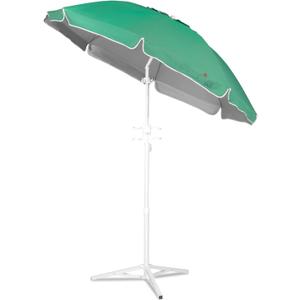 6.5ft Portable Beach Umbrellas for Sand Beach UV 50+ Umbrella with Tilt & Steel Pole, Protection with Heavy Duty Anchor, Patio Umbrella with Carry Bag