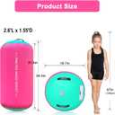 VOFiTNY Gymnastics Tumbling Equipment Air Barrel Inflatable Octagon Tumbler Roller Back-bend Trainer Cheerleading Without Pump