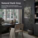 Dimoon 17.7''x393'' Peel and Stick Wallpaper Dark Grey Contact Paper for New Environmentally Friendly Materials Thickening Upgrade Embossed Renter Friendly Gray Wall Modern Vinyl Countertop Bedroom