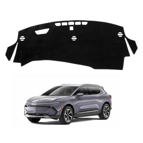 Dash Cover Mat Compatible with Chevy Equinox EV 2024 2025 2026(Fit for EV Without HUD) Car Interior Dashboard Cover Nonslip Dashmat Sunshade Glare UV Rays Protector Accessories Custom Fit