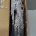 Okllen 12 Pack Plastic Round Charger Plates, 13" Dinner Charger Dessert Plates with Gold Rim, Vintage Charger Serving Plates for Catering, Wedding, Tabletop Decor, White, Floral Trim