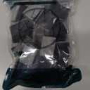 1" x 1 1/2" Rectangle Chair Leg Protectors for Hardwood Floors, Silicone Covers to Protect Wood Tile Floors Felt Pads Furniture Leg Caps Reduce Noise. Easy to Move.16 PCS Black.