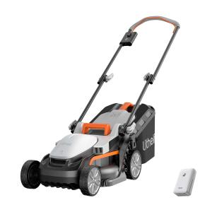 Litheli Cordless Lawn Mower, U20 Series 20V Electric Lawn Mowers, 13 Inch, Adjustment Heights, Light Weight, With 4.0Ah Portable Battery