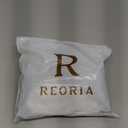 REORIA Womens Tops, Blue, Size L