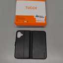 TUCCH Case Wallet for iPhone 17 (6.3") 2025, RFID Blocking 3 Card Holders | Kickstand | PU Leather | Protective Flip Folio Cover | TPU Shockproof Interior Shell | Black