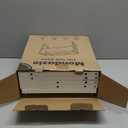 20 Gal High Rimless Fish Tank Stand with Shelf, 2 Tier Metal Aquarium Stand, Breeder Tank Turtle Reptile Terrariums Stand Rack for Home Office, 24" L x 12" W (Stand Height is 20.5), White