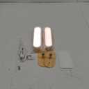 Battery Operated Wall Sconces, Wireless LED Wall Sconce Set of Two for Bedroom, Rechargeable Wall Lights for Picture, 5 Modes Dimmable Wall Lamps for Living Room, 2 Pack (Amber)