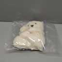 Small Teddy Bear with Heart Cute Brown Teddy Bear Stuffed Animal Soft Stuffed Bear Plush Bear Plushie Toys Gifts for Girlfriend Boyfriend Kid (White)