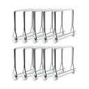 5/16" x 2" Trailer Hitch Pin 10 Pack, Heavy Duty Carbon Steel Hitch Locking Pins, Zinc Plated Rust-Resistant Coupler Pins for Utility Trailer, RV, Boat, Lawn Tractor, Farm Equipment