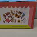 Premium Wooden Dollhouse Furniture Set –49PCS, 7 Rooms– Doll House Furniture and Accessories Set