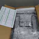 MUDEELA 8-Tier Pots and Pans Organizer under Cabinet, 15.83" Height Heavy Duty Pot Pan Organizer Kitchen Cabinet Organization and Storage, Adjustable Pot Rack for Frying Pan, Cast Iron Skillet, Black