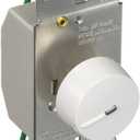 Eaton RI06PL-W-K 600-Watt 120-Volt Single-Pole/3-Way Lighted Incandescent/Halogen Dimmer with Preset, White