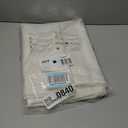 Joydeco Linen Curtains 96 inch Length 2 Panel Set, Light Filtering Curtain for Living Room Bedroom, 52 inch Wide Drapes with Rod Pocket Back Tab (96" Lx52 W, Ivory on Linen)