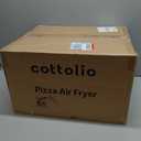 8.4 Qt Pizza Air Fryer, Stainless Steel Basket, 1700W Dual-Heat, PFAS-Free