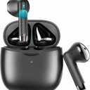 Wireless Earbuds, Bluetooth 5.4 Earbuds Stereo Bass, Bluetooth Headphones in Ear Noise Cancelling Mic, Sports Earphones IP7 Waterproof, 32H Playtime USB C Mini Charging Case Ear Buds for Android iOS