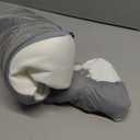 Bespilow Camping Travel Pillow for Sleeping - Memory Foam Cervical Neck Support Pillow for Neck Pain Relief, Inflatable Alternative, Compressible Cooling Orthopedic Pillow for Backpacking, Airplane