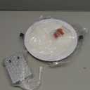 8 Inch LED Recessed Lighting with Junction Box Ultra-Thin, 3000K/4500K/6000K Selectable, 8" Dimmable Canless LED Downlight, 1800LM CRI80 High Brightness 5%-100% Recessed Light (1 Pack) (White)