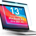 VINTEZ Magnetic Blue Light Screen Protector Compatible With MacBook Air 13" 2018, 2019, 2020, 2021, M1 Anti Blue Light Blocking Filter for Laptop