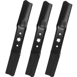 942-05056A Mower Blades for 54" Deck, 942-05056 Medium Lift Blades Compatible with Cub Cad-et RZT-L54 XT1 XT2, Crafts-Man Riding Mower, Troy-Bilt, M-TD, Replaces 742-05056A 742-05056, 3 Pack