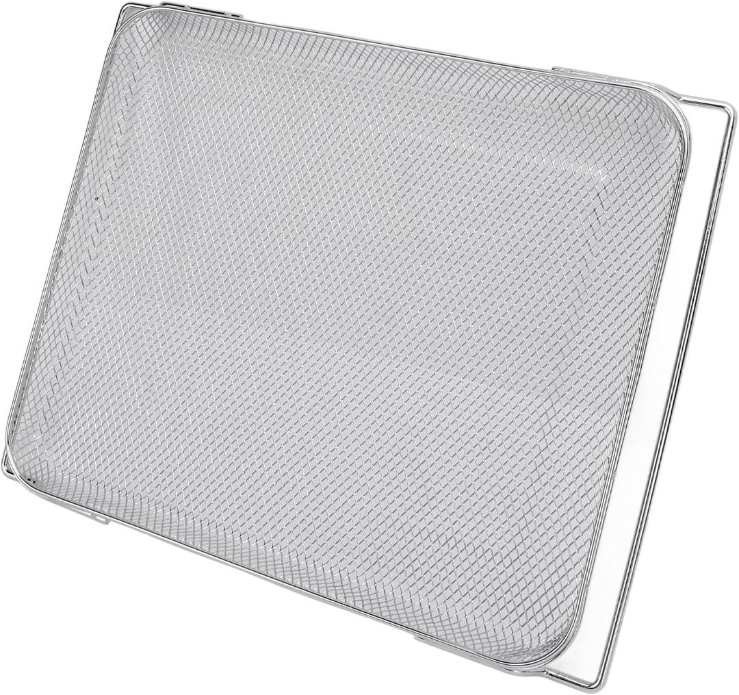 Air Fryer Basket For Oven, Air Fryer Tray For Oven Air Fry Basket For Oven Bake Food, Store Food 304 Stainless Steel Easy to for sp100 SP101B1 SP101C Replacement