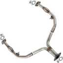 Exhaust Flex Y-Pipe Compatible with Infiniti FX35 G35 G37 3.5L & 3.7L 2003 2004 2005 2006 2007 2008 2009 2010 2011 2012 2013