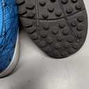 brooman Kids Indoor Soccer Shoes Boys Girls Soccer Cleats Athletic Turf Shoes (9 Toddler, Black Blue)