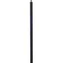 KUNJOULAM Modern Pleated Floor Lamp, Black Pole Floor Lamps, Simple Design Tall Lamp with Adjustable Beige Lampshade, Standing Lamp for Living Room, Bedroom, Office, Home (Without Bulb)