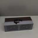 HuggieGems Magnetic Water Bottle Holder for Refrigerator, Cup Holder Organizer for Stanley and Tumbler for Kitchen, 4 Pack, Dark Gray