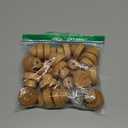 Dresser knobs 20 Pack Wood Knobs Round Cabinet Knobs 1.37"(35mm) Natural Beech Wooden Furniture Drawer Knobs Pulls Handles