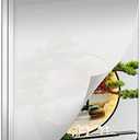 YUZUCMCM 3 pcs Wall Mirror Tiles - Self Adhesive, Acrylic, Flexible Plastic Mirror Sheets - Frameless Full Body Mirror - 18''x 12'' - for Bedroom, Bathroom, Living Room Decor