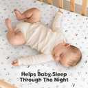 KeaBabies 2-Pack Muslin Crib Sheets for Boys, Girls - 100% Organic Cotton Fitted Baby Crib Mattress Sheet, Soft Breathable Standard Toddler Bed Cover Bedding Set, Neutral, Durable 52x28 (Nordic)