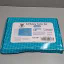 Headley Tools Rotary Cutter Set - 45mm Fabric Cutter, 5 Extra Rotary Blades, A3 Cutting Mat, Quilting Ruler and Sewing Clips, Craft Knife Set, Ideal for Crafting, Sewing, Patchworking, Turquoise