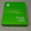 ANCAMITA Wireless Hybrid Active Noise Cancelling Headphones, 50H Playtime Wireless Over Ear Headphones with Microphone, HiFi Deep Bass, Comfortable Foldable Earphones for Travel/Work (Off White)