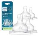Philips Avent Anti-Colic Nipples - Flow 1, 4-Pack, SCY761/44