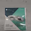 Koala Babycare The Original Silver Nursing Cups - Nipple Shields for Breastfeeding Newborn - Breastfeeding Essentials - Protect and Soothe - Tri-Laminate Silver - Standard Size (Regular)
