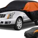 GUNHYI Cadillac Car Cover Custom Fit Cadillac SRX (2010-2016) Waterproof All Weather for Automobiles, Lightweight Full Exterior Cover Outdoor Sun UV Rain Dust Snow Wind Protection.