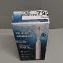 Philips Sonicare 4100 Series Electric Toothbrush  Sonic Toothbrush with Advanced Sonic Technology, Pressure Sensor, Two Intensity Settings, Smartimer & Quadpacer, White, Model HX3681/23