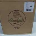 Cooluli 20 Liter Mini Fridge with Temperature Control - White Thermoelectric Cooler and Warmer for Bedroom, Office, Car, Dorm