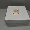 Supernal 60pcs Thanksgiving Plastic Plates Heavy Duty,Fancy Scalloped Plates with Fall Pumpkin and Autumn Maple Leaves, Include 30 Dessert Plate&Dinner Plastic Plate for Thanksgiving Party