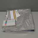 Vienrose Photo Album Scrapbook, 3 Ring 12" x 12" Linen Cover Kraft Paper Memory Book with 50 Sheets 100 Pages, Scrapbook Set for Wedding, Anniversary, Family, Travel, Grey