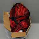 Electric Heated Sherpa Buffalo Plaid Christmas Throw Blanket with 8 Heating Levels & 8 Hours Auto Off, Fast Heating Warm Plush Washable Blanket with Over-Heat Protection, ETL Certification, Red (Throw-50" x 60")