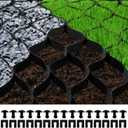VEVOR Ground Grid 27 ft x 4 ft, 1885 lbs per Sq Ft Load Geo Grid, 2" Depth Permeable Stabilization System for DIY Patio, Walkway, Shed Base, Light Vehicle Driveway, Parking Lot, Grass, and Gravel