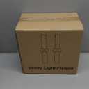 Wall Sconces Set of Two, Hardwired Brushed Gold Bathroom Sconces Wall Lighting with Clear Glass, Modern Sconces Wall Decor Set of 2 Bathroom Light fixtures for Mirror Hallway (Bulbs Not Included)